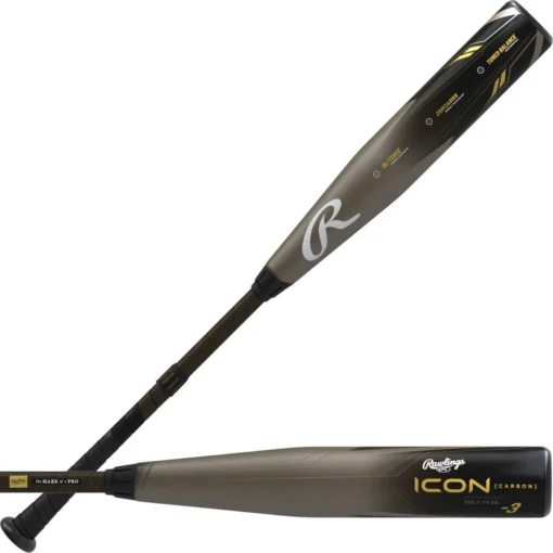 2023 Rawlings ICON Adult Balanced BBCOR Baseball Bat (-3oz) RBB3I3 -Rawlings Shop 2023 rawlings icon adult balanced bbcor baseball bat 3oz rbb3i3 15