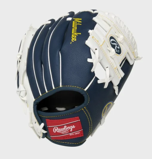 Rawlings Milwaukee Brewers 10-Inch Team Logo Glove -Rawlings Shop 22000006111 1