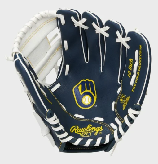 Rawlings Milwaukee Brewers 10-Inch Team Logo Glove -Rawlings Shop 22000006111 2