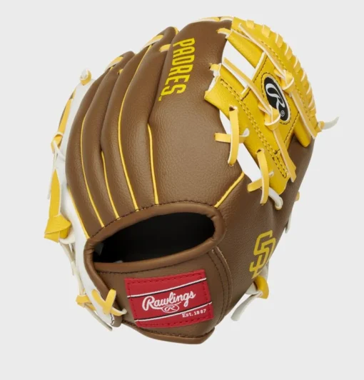 Rawlings San Diego Padres 10-Inch Team Logo Glove -Rawlings Shop 22000019111 1