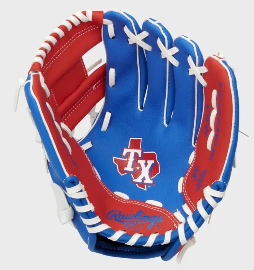 Rawlings Texas Rangers 10-Inch Team Logo Glove -Rawlings Shop 22000022111 2