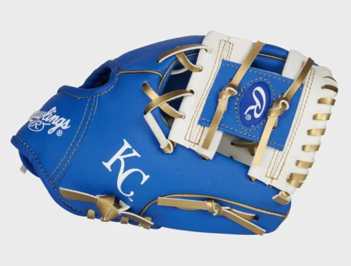 Rawlings Kansas City Royals 10-Inch Team Logo Glove -Rawlings Shop 22000026111 4