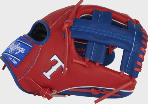 Rawlings 2023 Texas Rangers Heart Of The Hide Glove -Rawlings Shop PRO204 1TEX 3