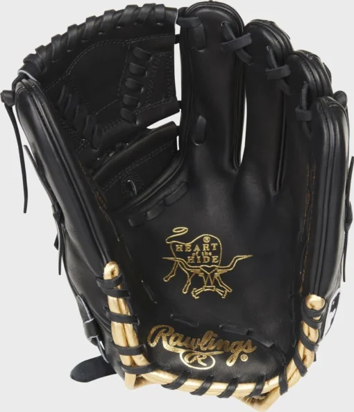 Rawlings Pro Label 7 Black Heart Of The Hide Infield/Pitcher's Glove -Rawlings Shop PRO206F 30B 1