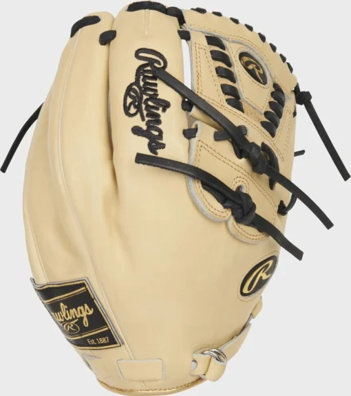 Rawlings Pro Label 7 Camel Heart Of The Hide Infield/Pitcher's Glove -Rawlings Shop PRO206F 30C 2