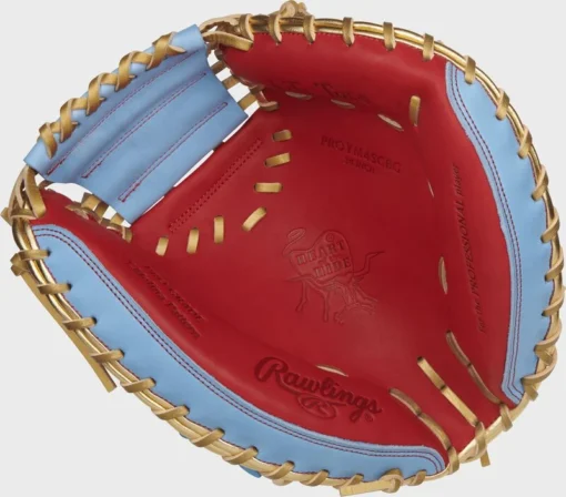 Rawlings 2021 Exclusive Heart Of The Hide 34-Inch Catcher's Mitt, Yadier Molina Pattern -Rawlings Shop PROYM4SCBG 1