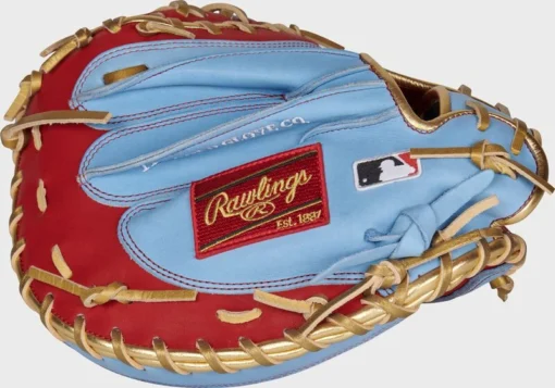 Rawlings 2021 Exclusive Heart Of The Hide 34-Inch Catcher's Mitt, Yadier Molina Pattern -Rawlings Shop PROYM4SCBG 4