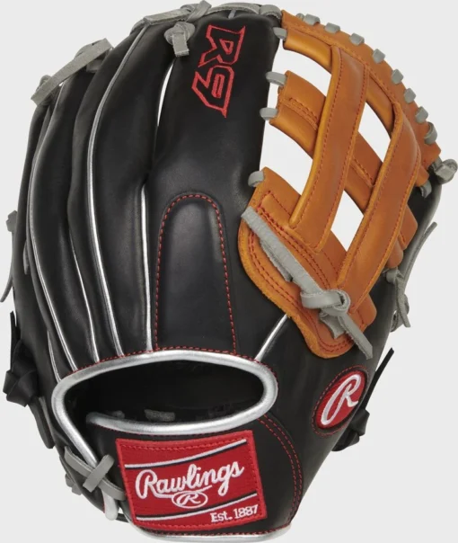 Rawlings R9 ContoUR 12-inch Baseball Glove -Rawlings Shop R9120U 6BT 2