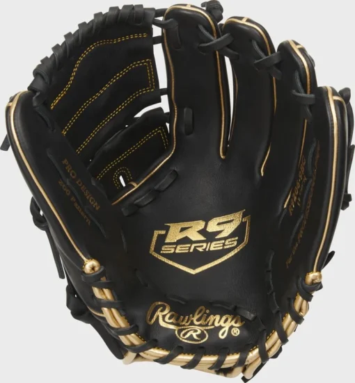 Rawlings R9 12" Infield/Pitcher's Baseball Glove: R9206-9BG -Rawlings Shop R9206 9BG 1