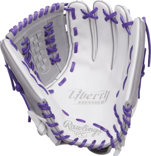 Rawlings Liberty Advanced Color Series 12.5" Fastpitch Glove: RLA125 (Multiple Colors) -Rawlings Shop RLA125 18WPG 1 png