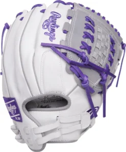 Rawlings Liberty Advanced Color Series 12.5" Fastpitch Glove: RLA125 (Multiple Colors) -Rawlings Shop RLA125 18WPG 2 png