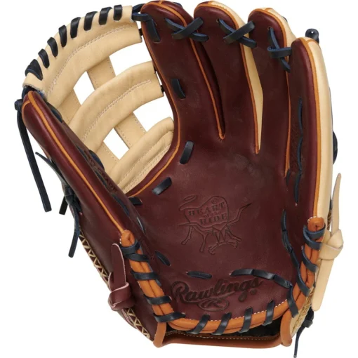 2023 Rawlings Heart Of The Hide ColorSync 7.0 R2G 12.25" Infield/Outfield Baseball Glove: RPRORKB17SH -Rawlings Shop RPRORKB17SH Inside