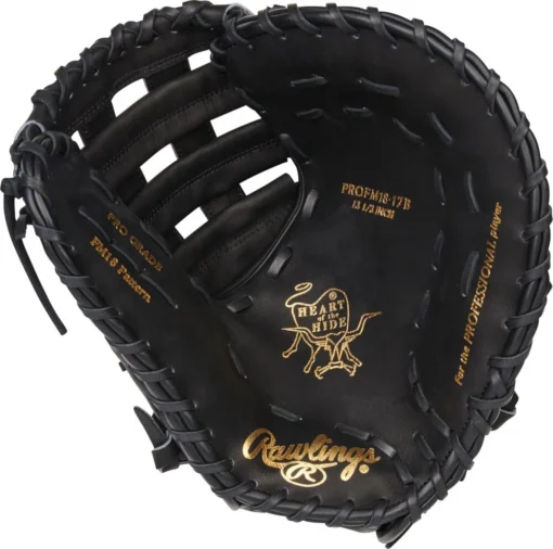 12.5 Inch Rawlings Heart Of The Hide Adult Firstbase Baseball Mitt PROFM18-17B -Rawlings Shop rawlings heart of the hide 125 inch adult firstbase baseball mitt profm1817b 12