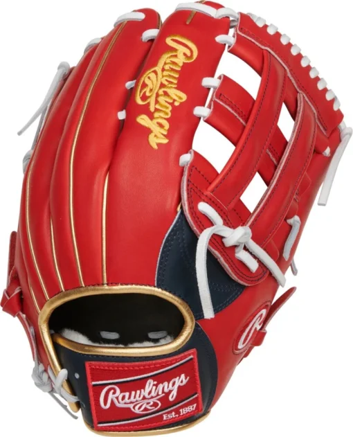 12.75 Inch Rawlings Pro Preferred Ronald Acuna's Adult Outfield Baseball Glove PROSRA13 -Rawlings Shop rawlings pro preferred 1275 inch ronald acunas adult outfield baseball glove prosra13 11