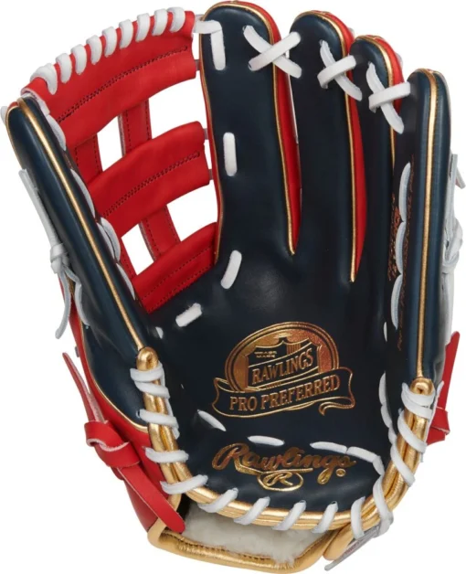 12.75 Inch Rawlings Pro Preferred Ronald Acuna's Adult Outfield Baseball Glove PROSRA13 -Rawlings Shop rawlings pro preferred 1275 inch ronald acunas adult outfield baseball glove prosra13 12