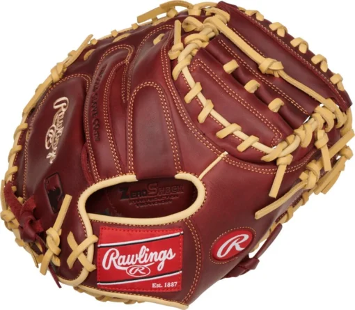 33 Inch Rawlings Sandlot Adult Baseball Catcher's Mitt SCM33SS -Rawlings Shop rawlings sandlot 33 inch adult baseball catchers mitt scm33ss 11