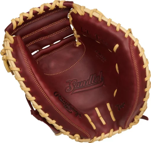 33 Inch Rawlings Sandlot Adult Baseball Catcher's Mitt SCM33SS -Rawlings Shop rawlings sandlot 33 inch adult baseball catchers mitt scm33ss 12