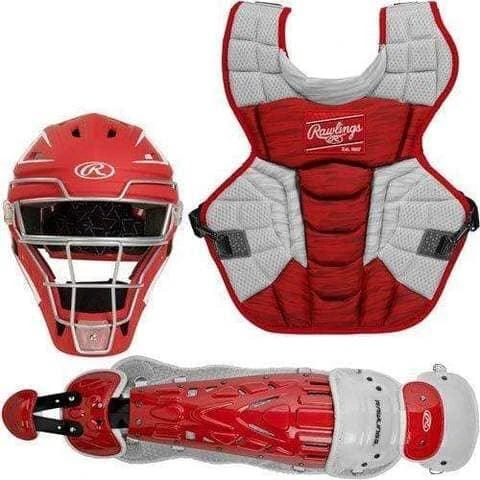 Rawlings Adult Scarlet/White VELO 2.0 Catcher's Gear Box Set: CSV2A-S/W -Rawlings Shop rawlings velo 2 0 catcher s gear set youth csv2y 28138079256739 large 480x480 339dd6f7 e594 4b38 904d 2a7771f07524